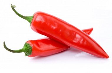 hot pepper for removing parasites