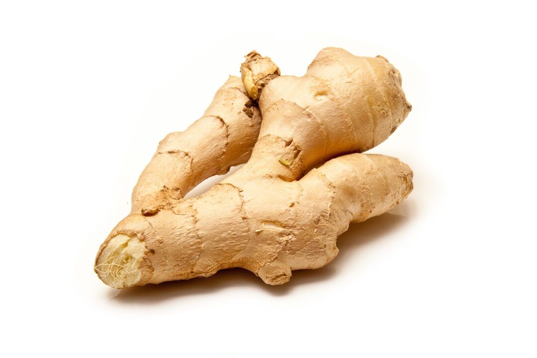 Ginger to combat worms