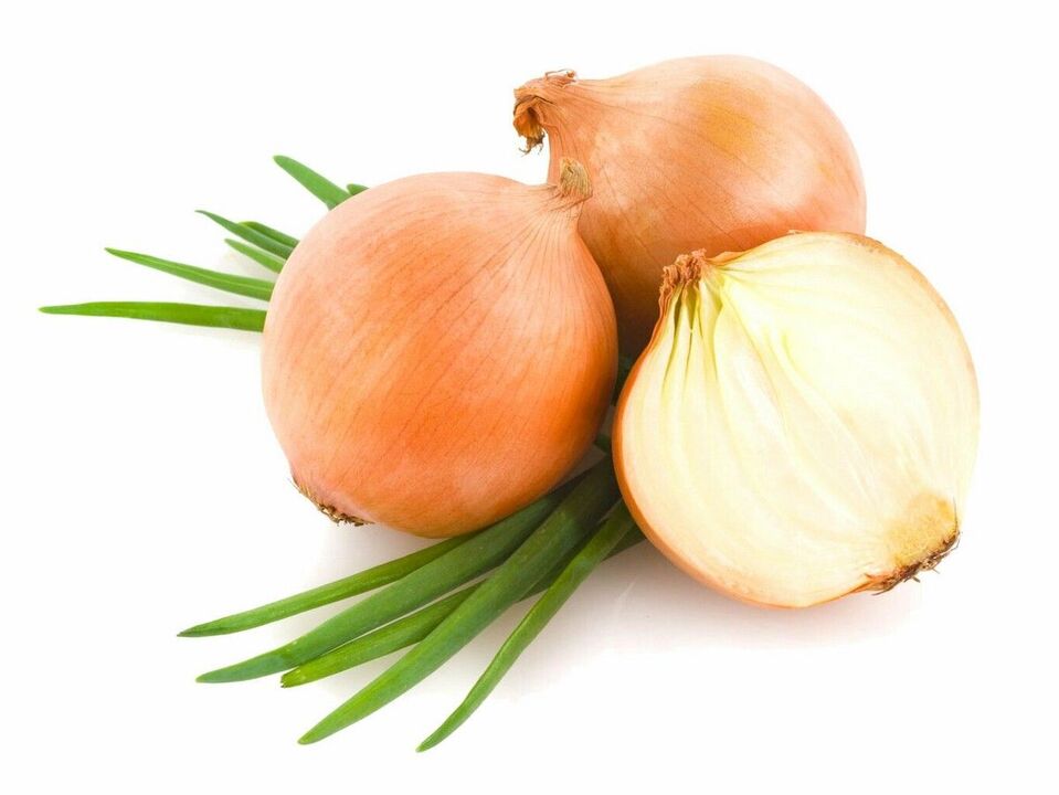 Onions against worms