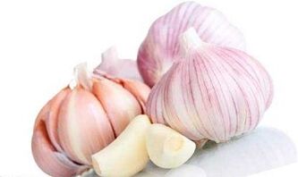 Garlic to remove parasites from the body