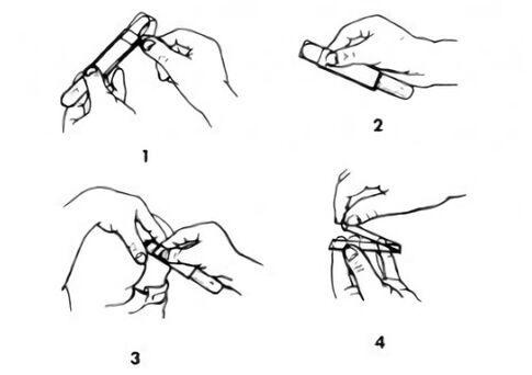 Scraping to identify parasites