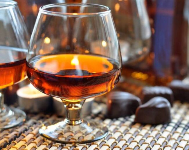 Castor oil and cognac against parasites